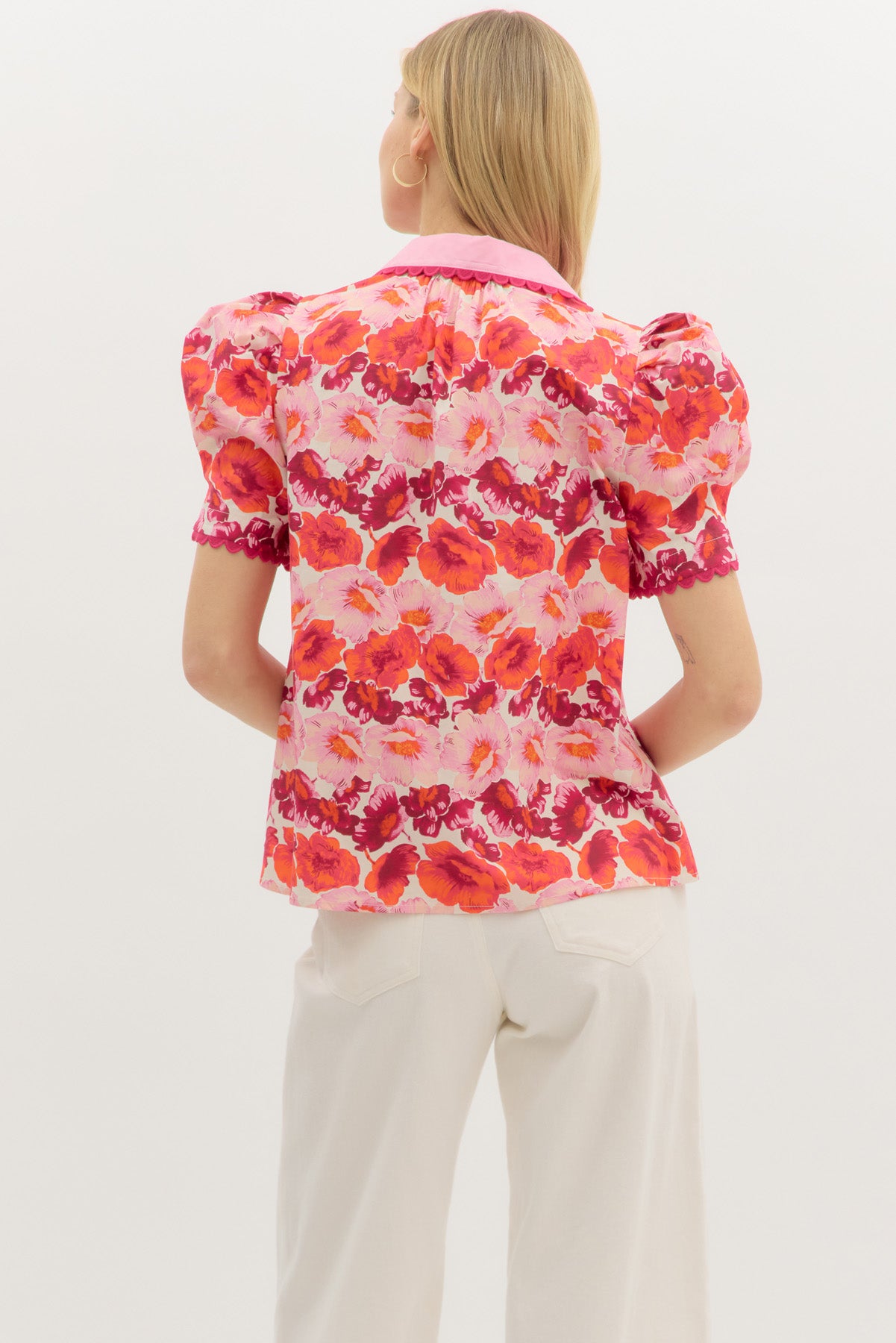 Peony Floral Top