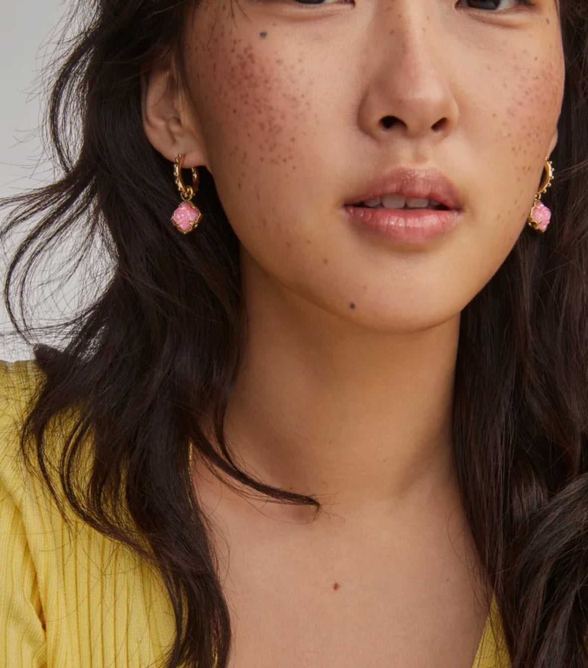 Kendra Scott Mallory Rose Huggies