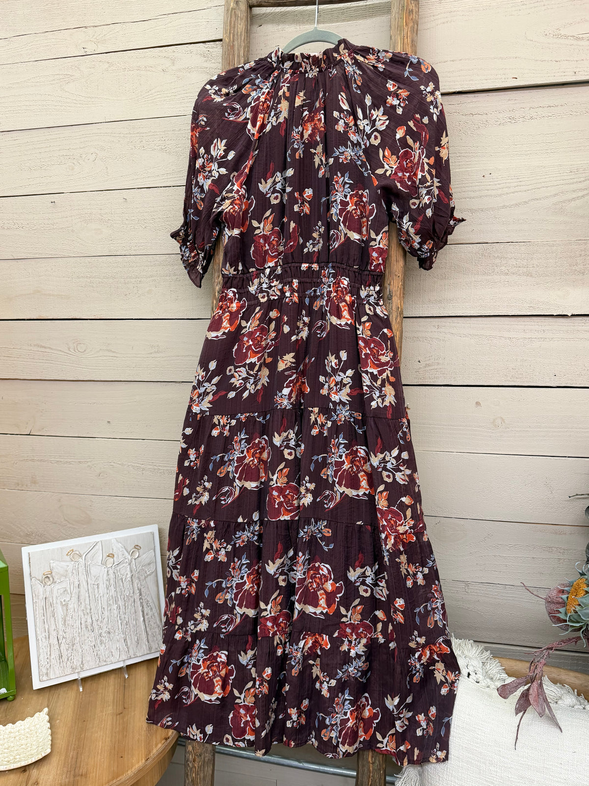 SS Tie Maxi Dress