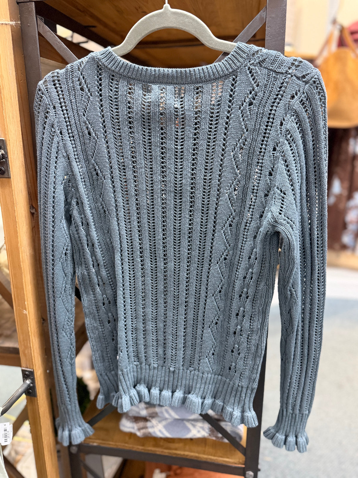 Ruffle Cardigan