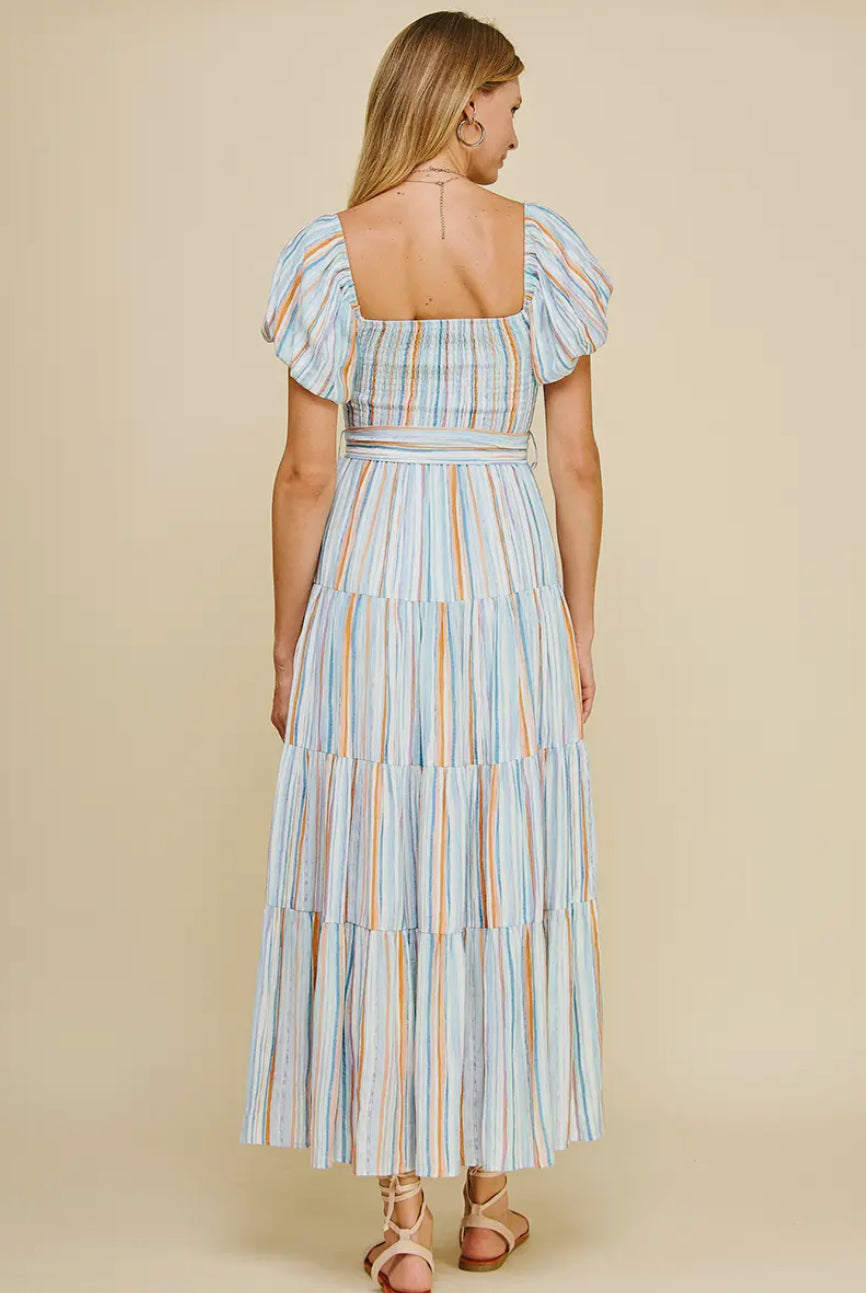 Striped Maxi Dress