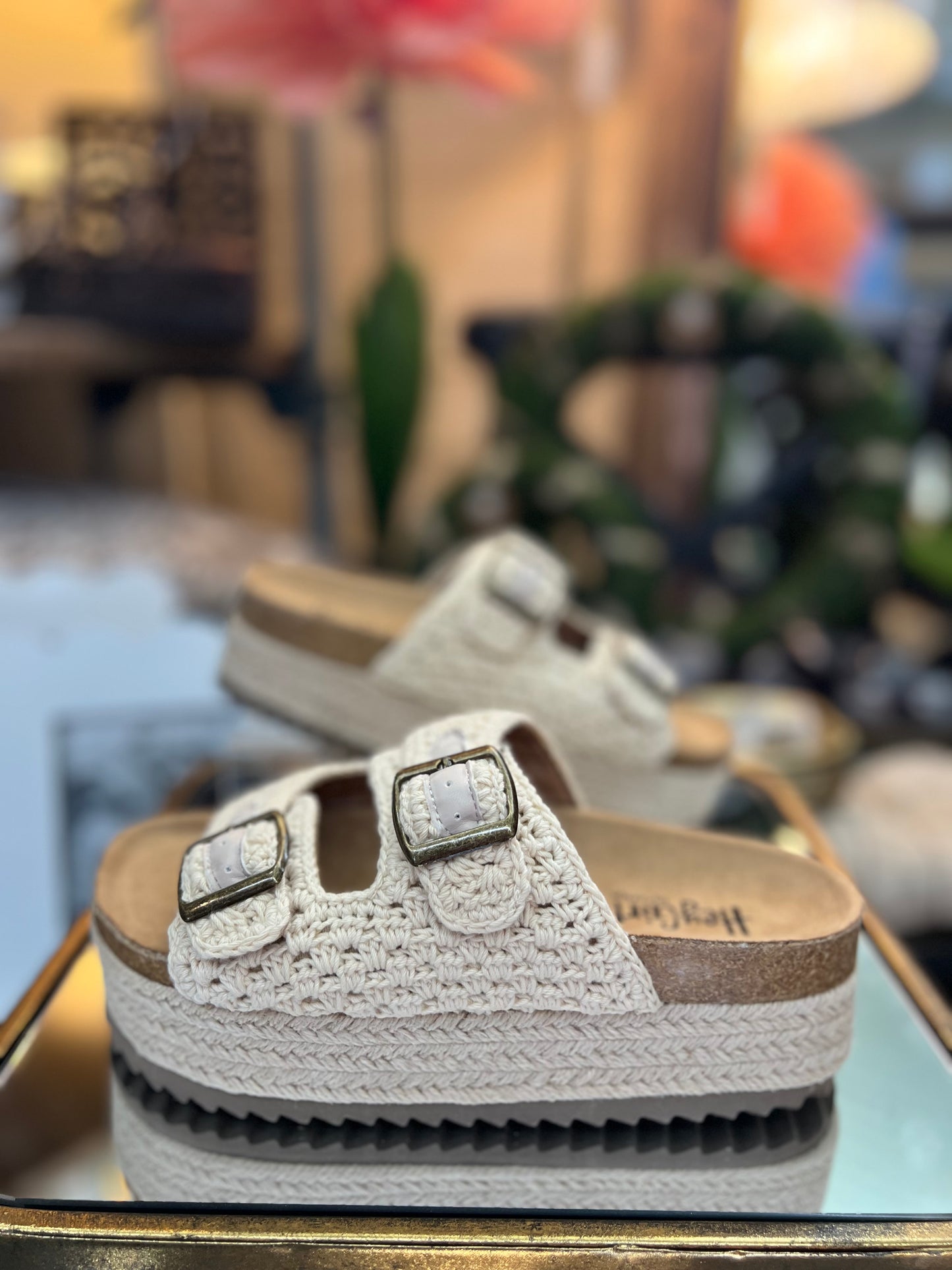 No Filter Platform Sandals