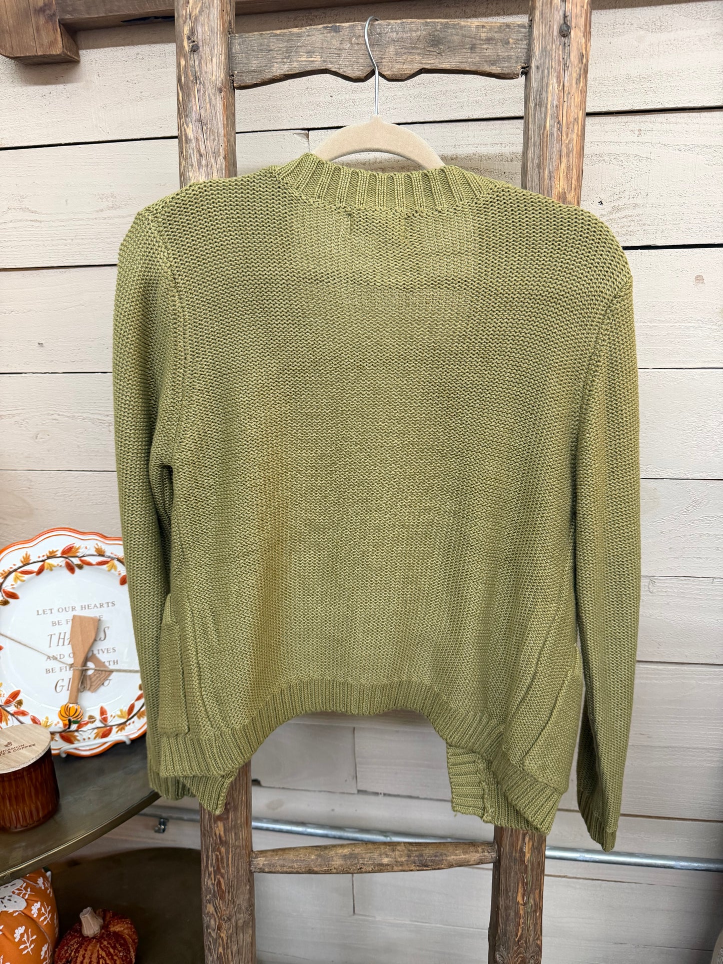 Ribbed Knit Cardigan