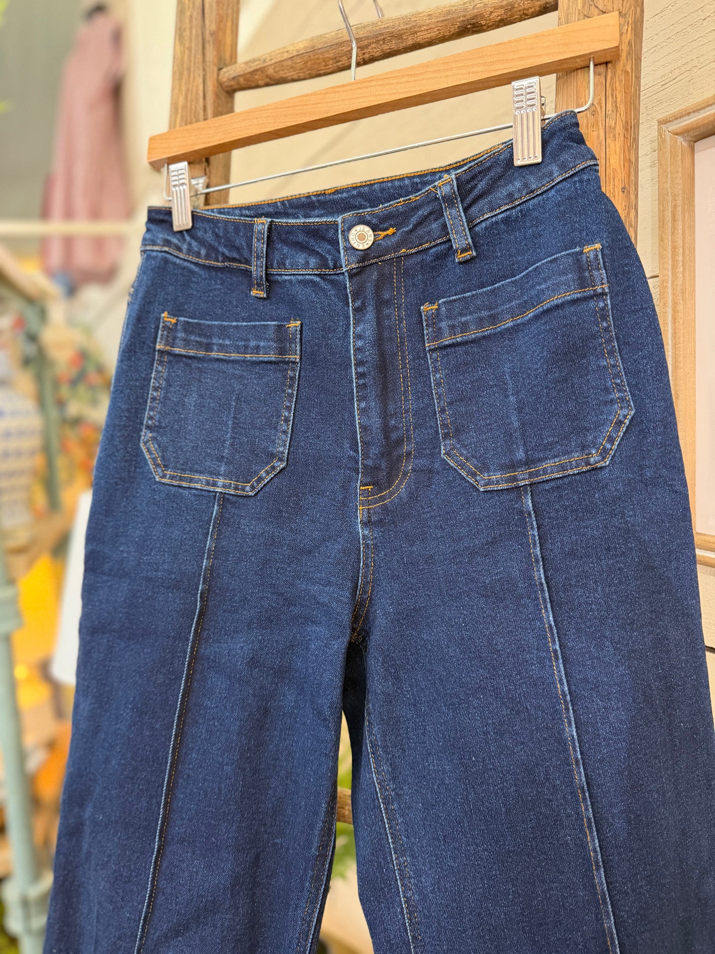 Front Seam Jeans