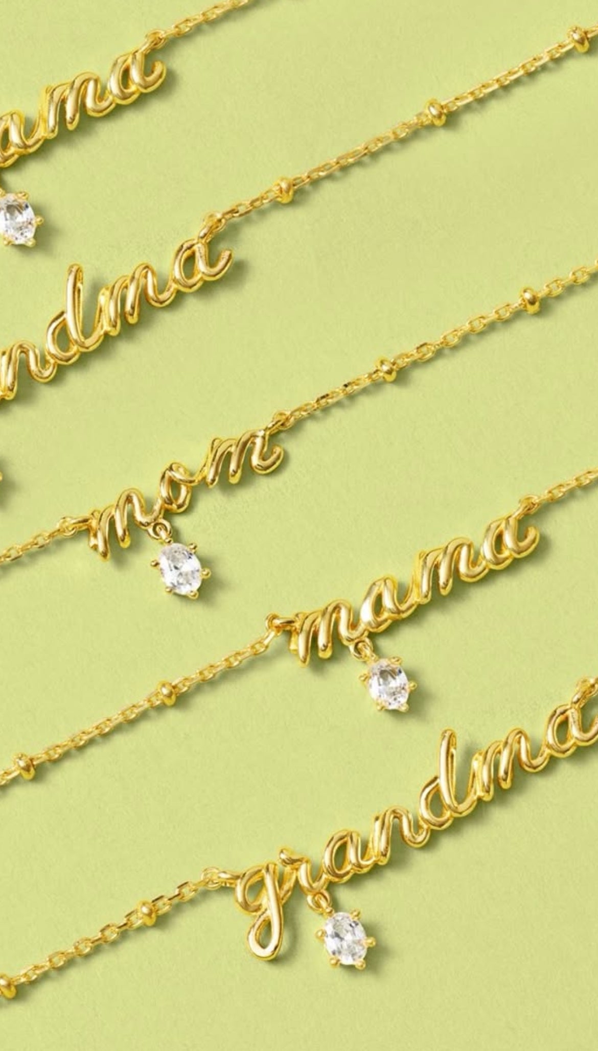 Kendra Scott Mom/Mama Crystal Pendants