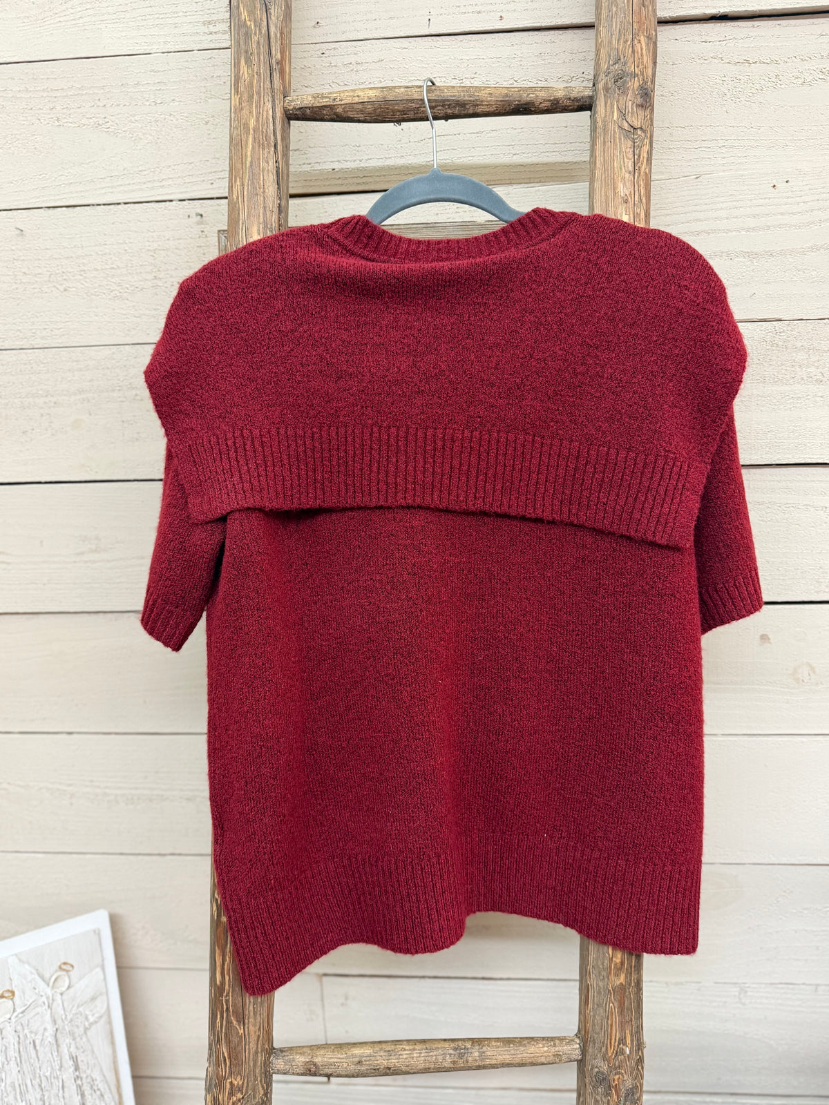 Combined Sleeve Sweater