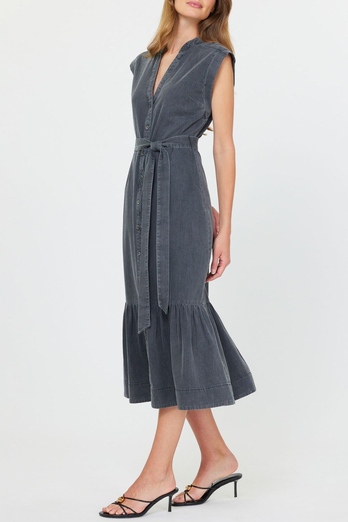 Denim Midi Dress
