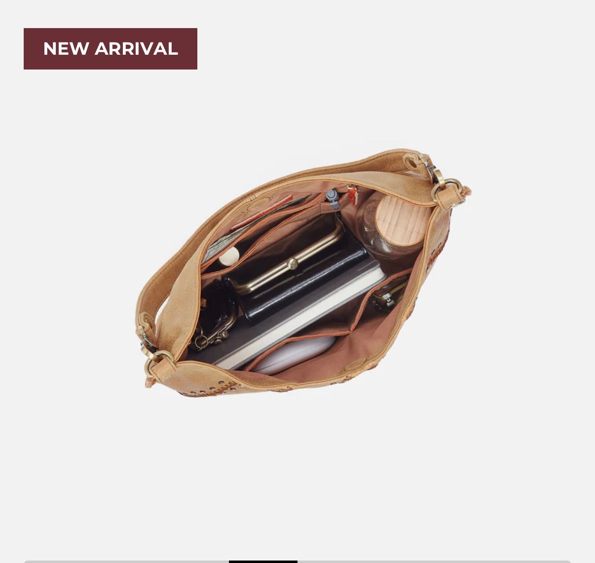 Peir Shoulder Bag - Whiskey