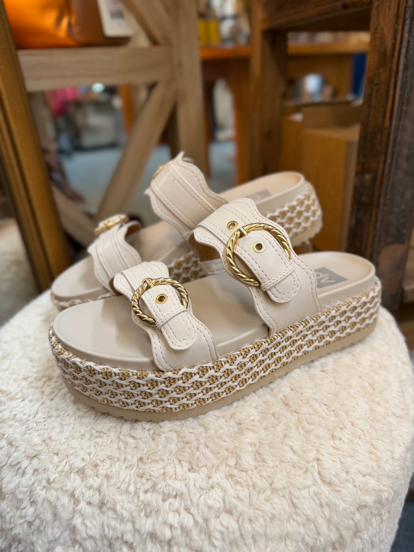 Snake Platform Sandal