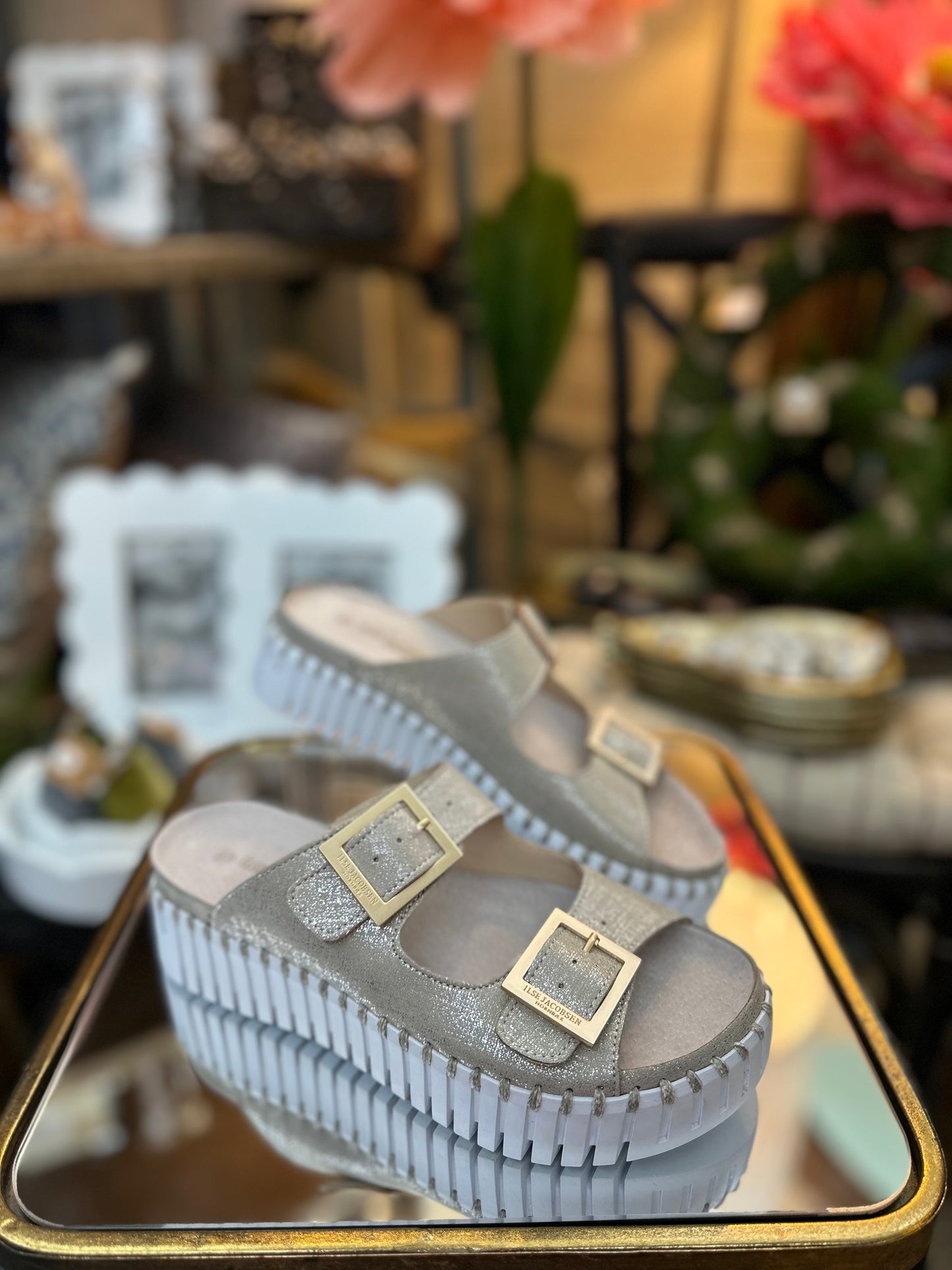 Ilse Jacobsen Tulip 2 Buckle Sandals