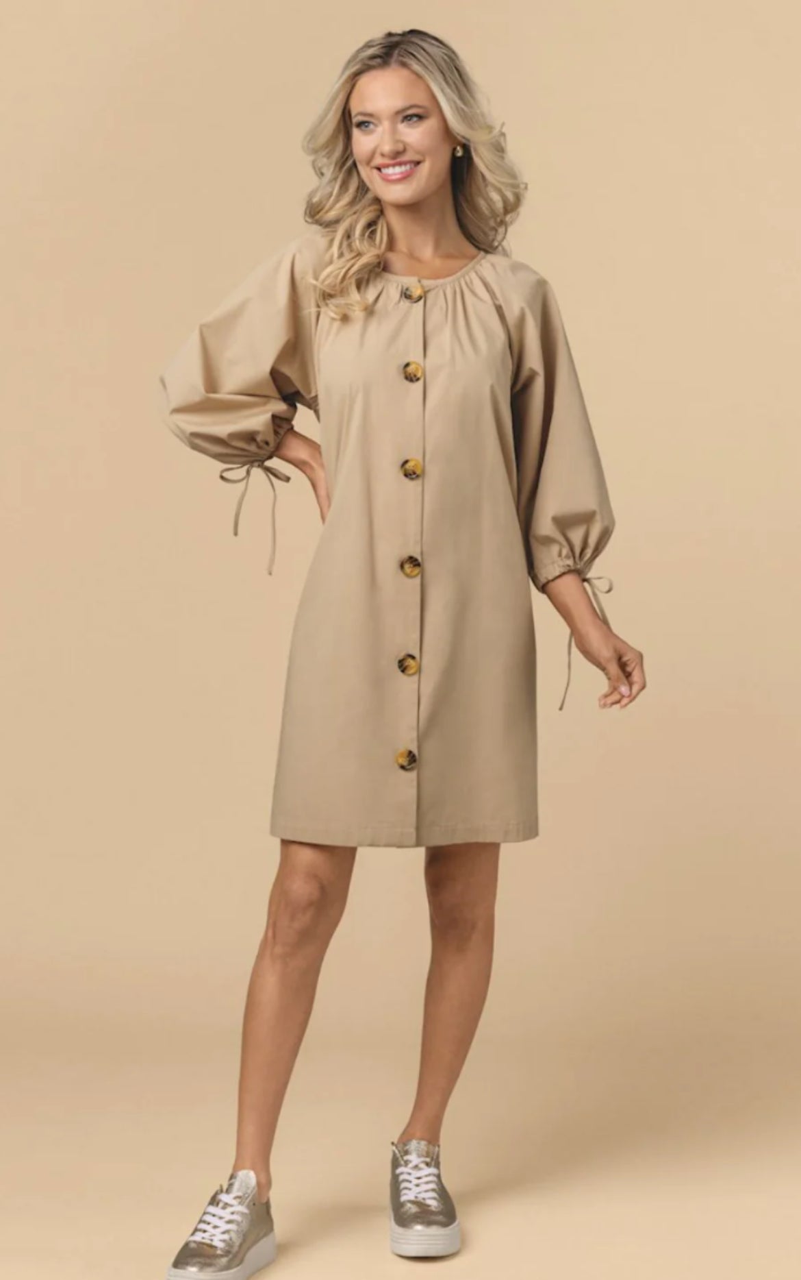 Pheebes Button Front Dress