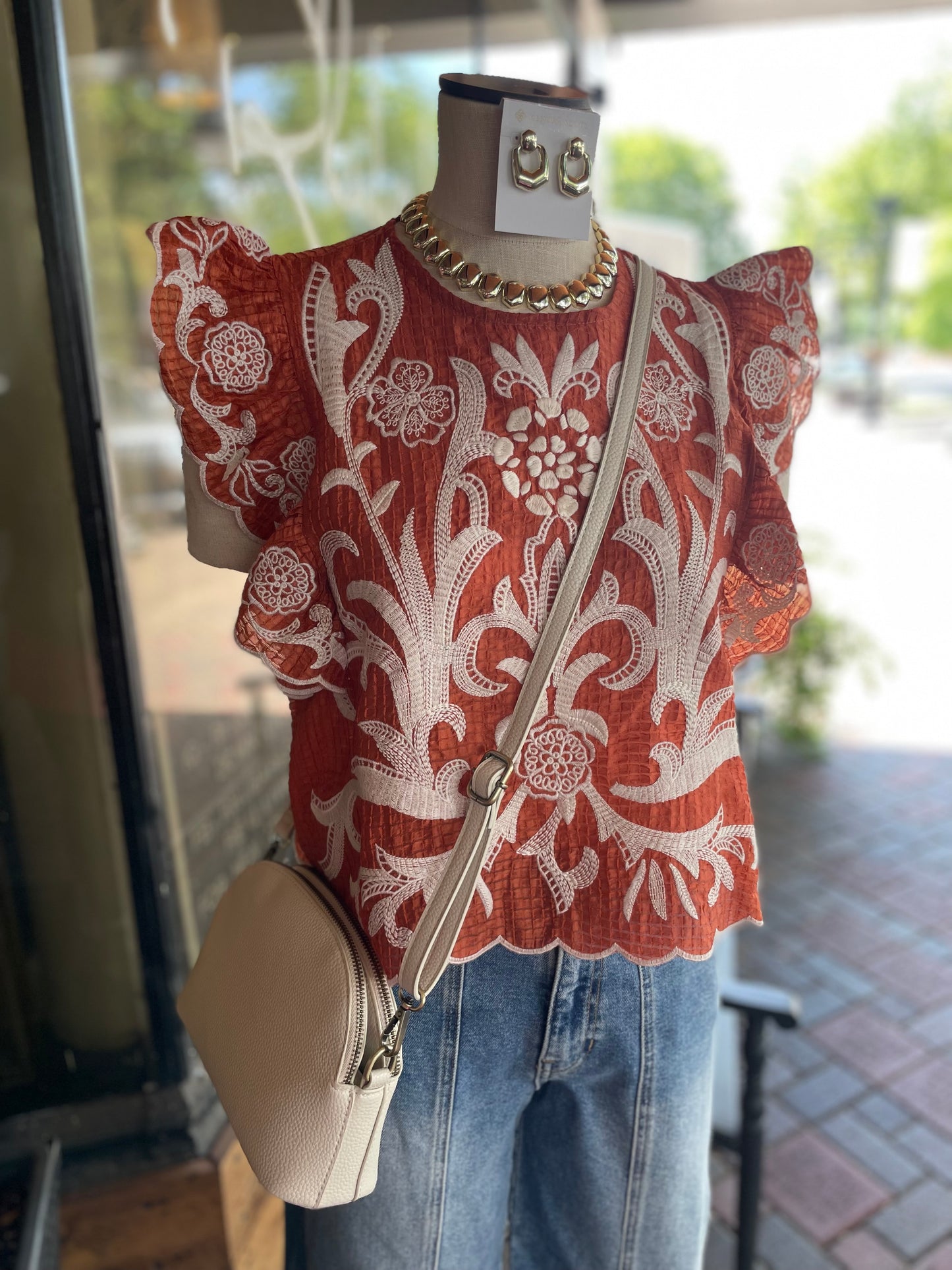 Flutter Textured Top