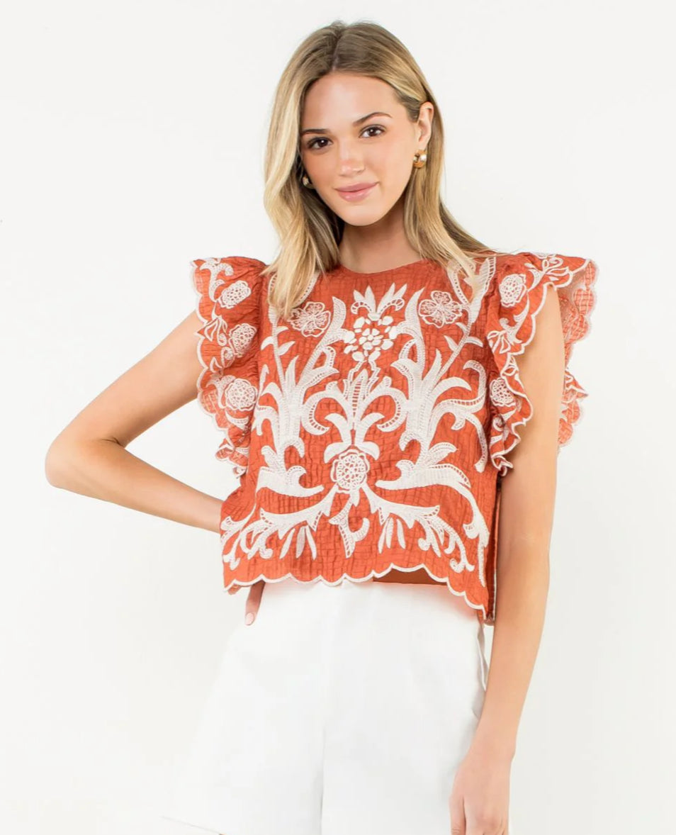 Flutter Textured Top