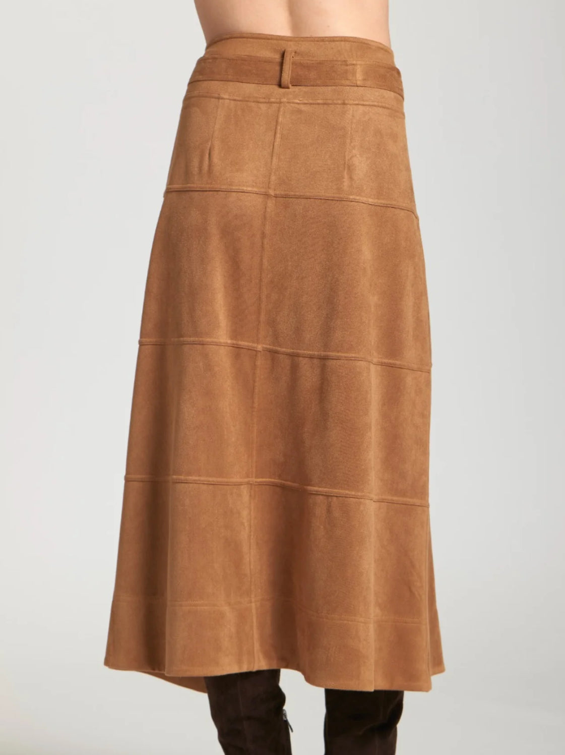 Faux Suede Skirt
