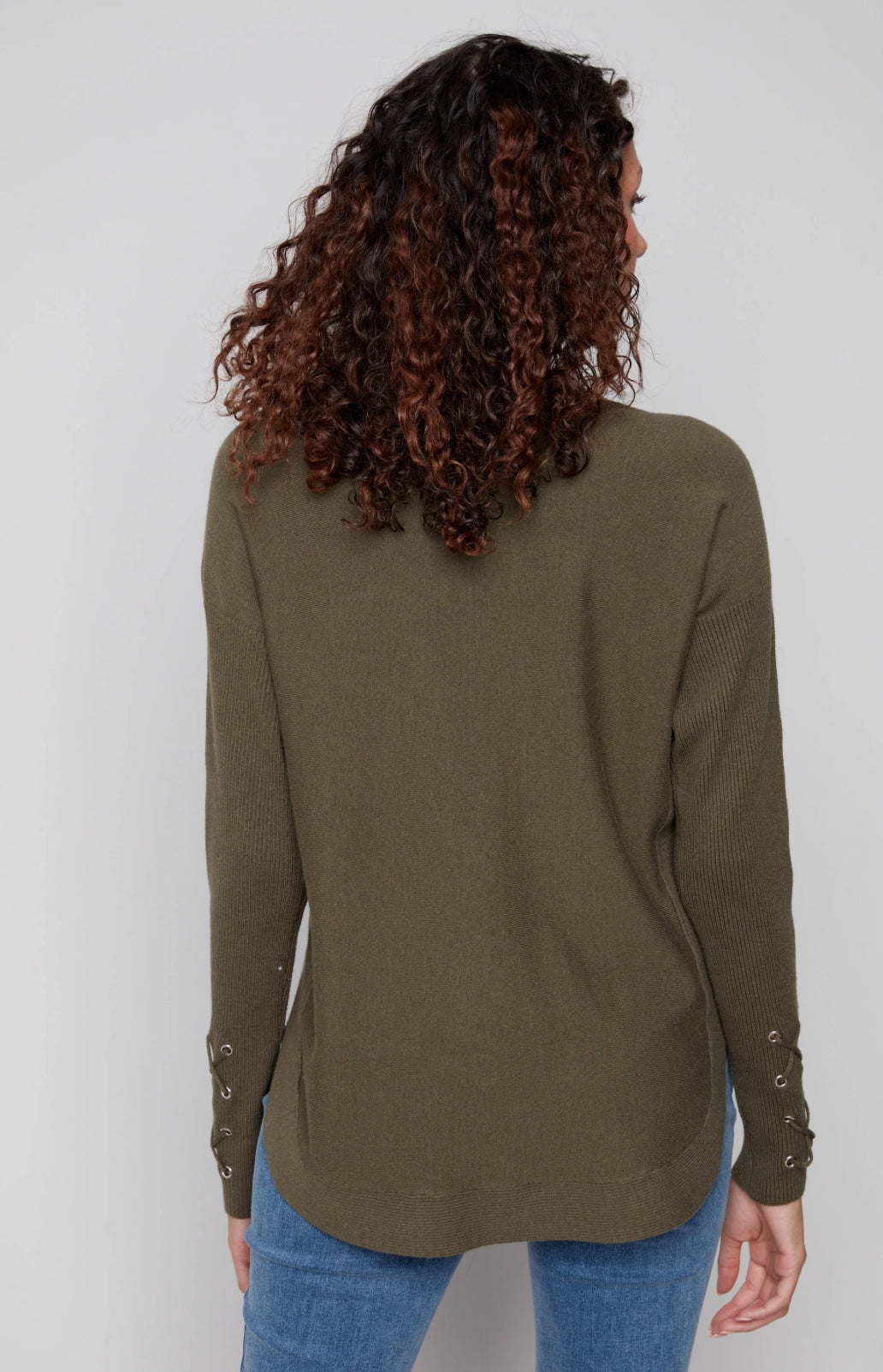 Round Hem Sweater