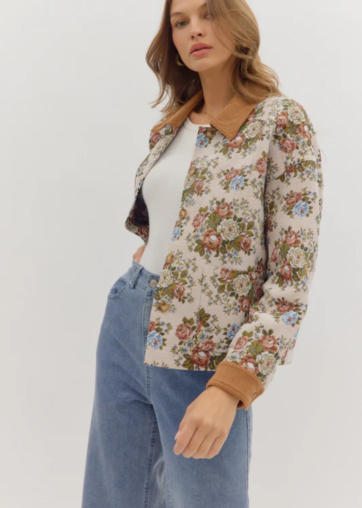 Vintage Floral Jacket