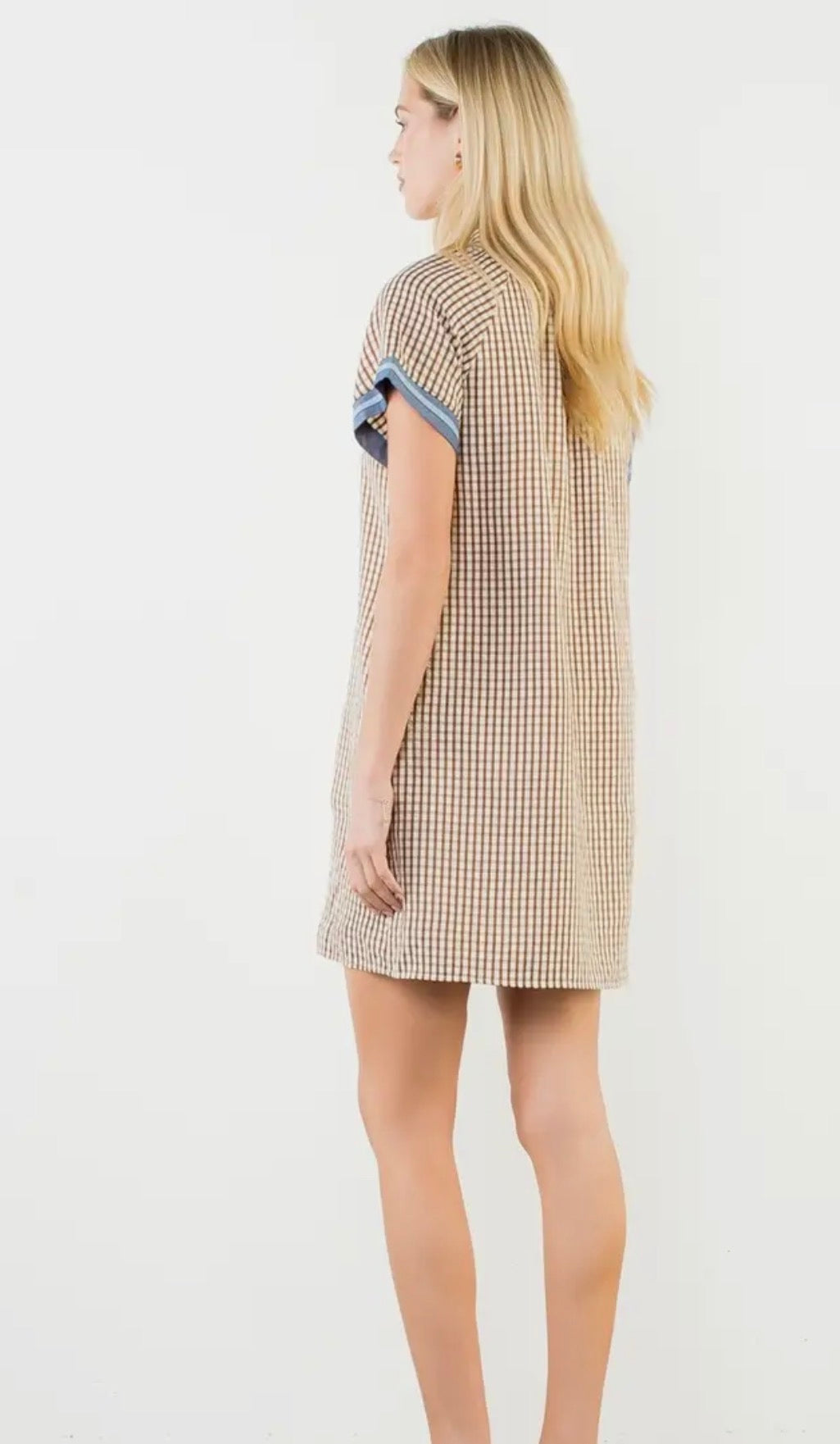 Gingham Pattern Dress