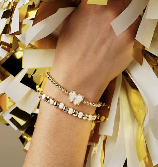 Kendra Scott Daphne Enamel Stretch Bracelet