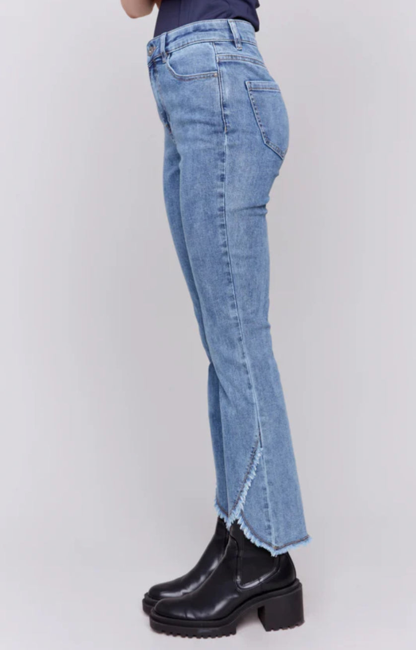 Charlie B Tulip Hem Jeans