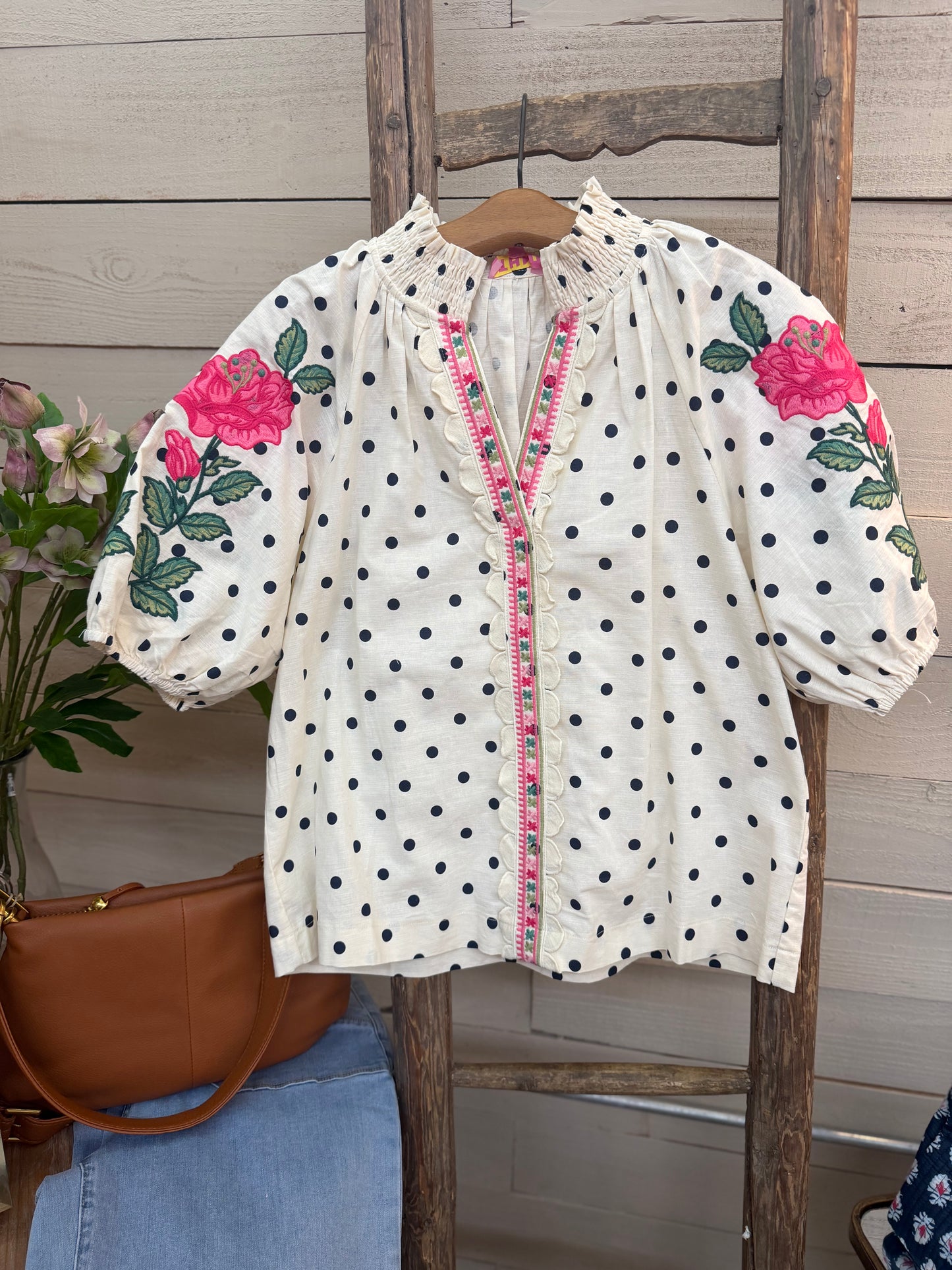Polka Dot Top