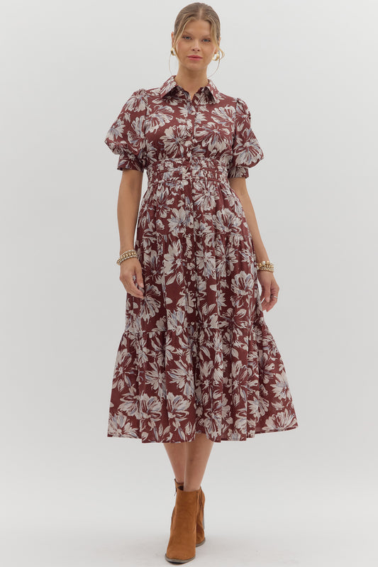Floral Cab Dress