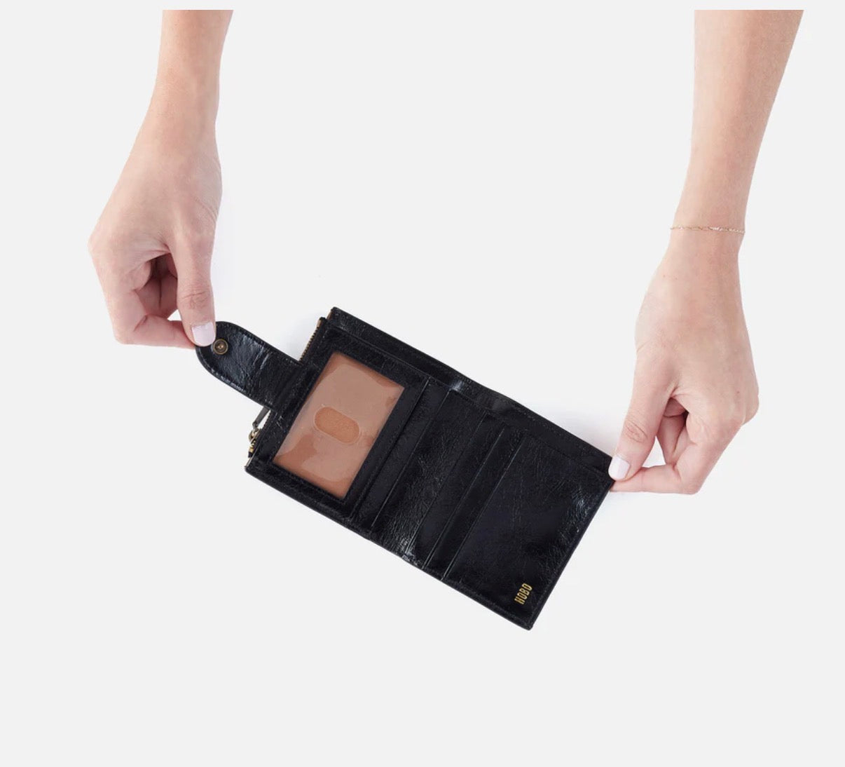 HOBO Dunn Mini Wallet - Black