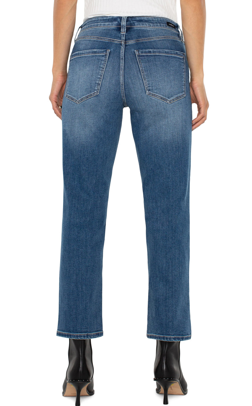 Liverpool Kennedy Crop Eco Straight Jeans