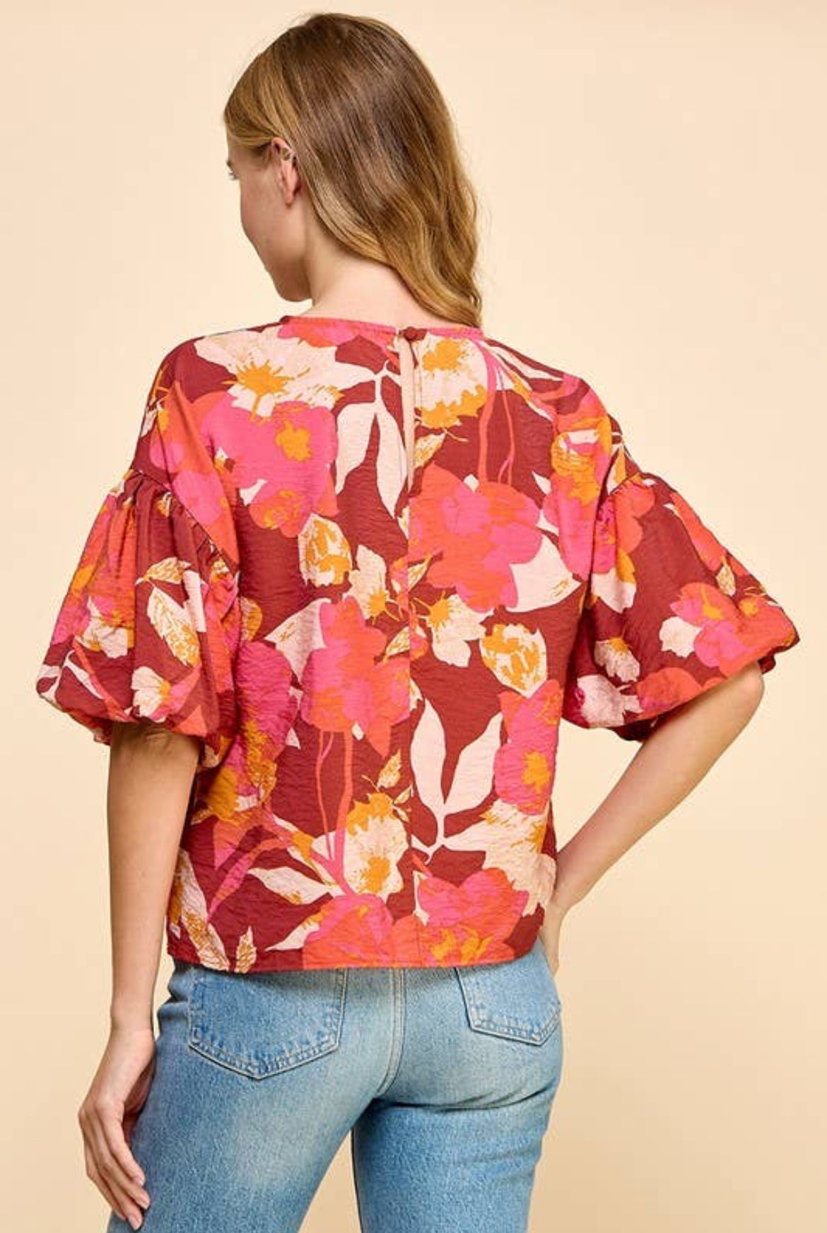 Sunset Floral Top