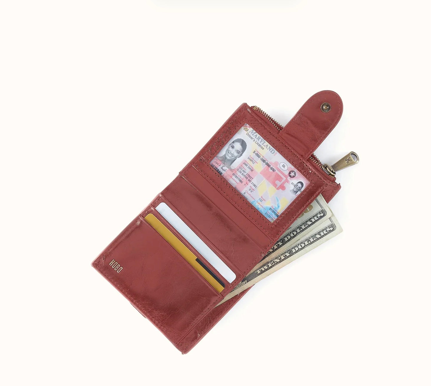 HOBO Dunn Continental Mini Wallet