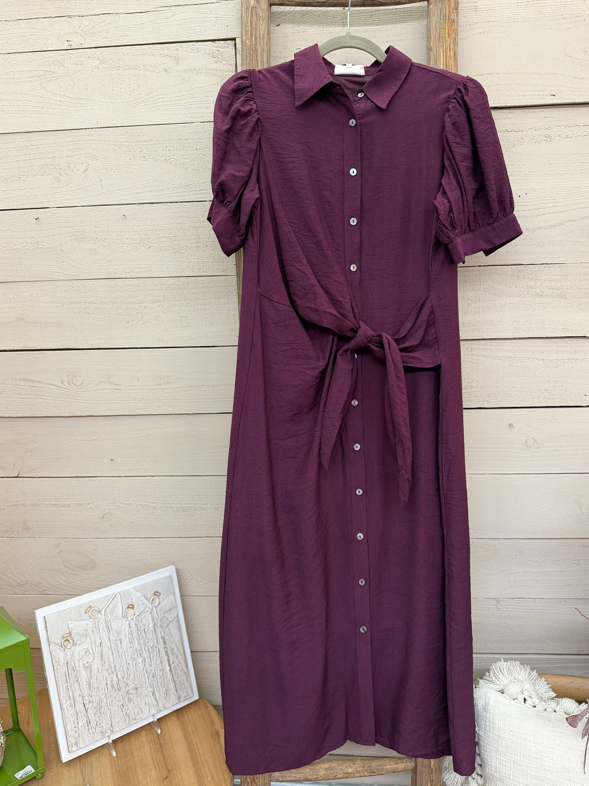 Side Tie Dress