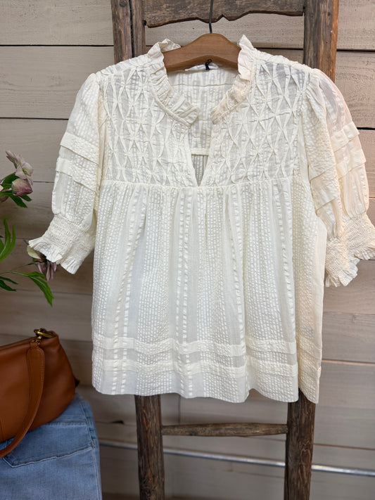 SS Crinkle Top