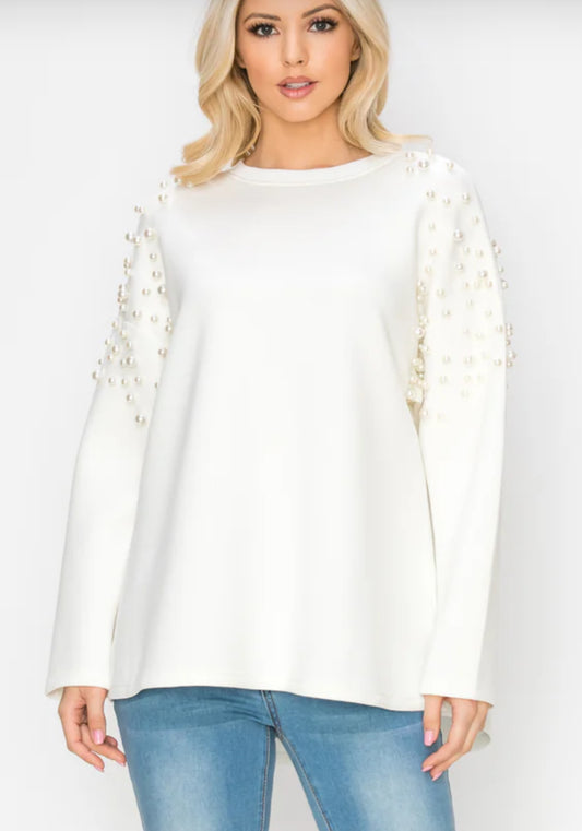 Fiona Pearl Scuba Top