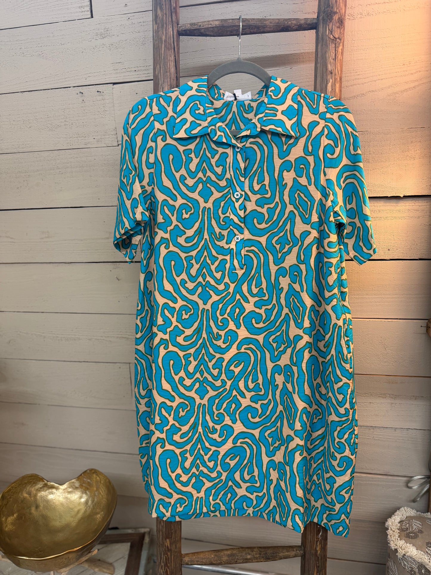 SS Patterned Dress
