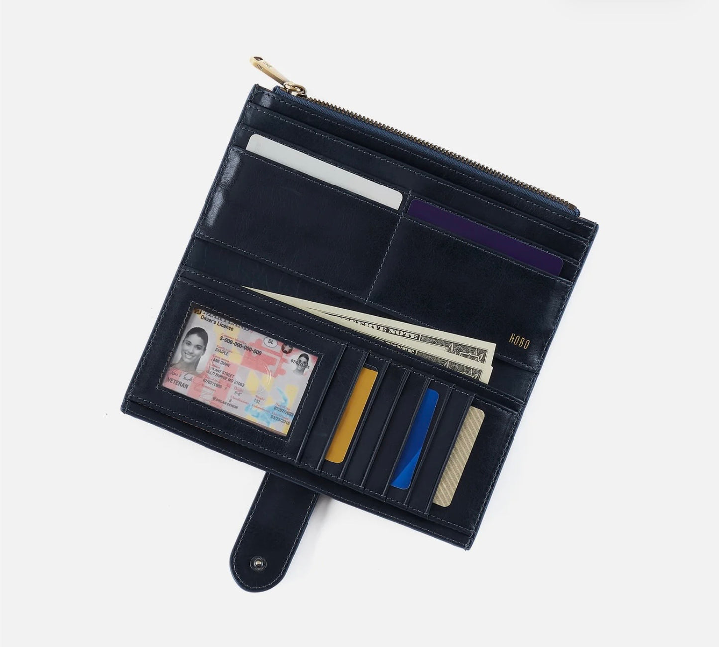 HOBO Dunn Continental Wallet