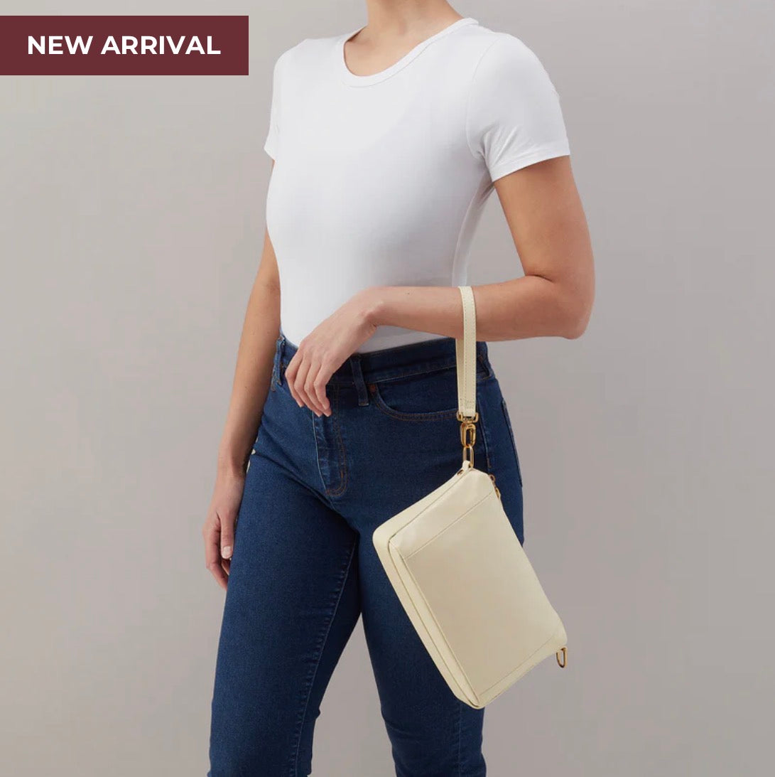 HOBO Darcy Carry-all Crossbody - Butter yellow
