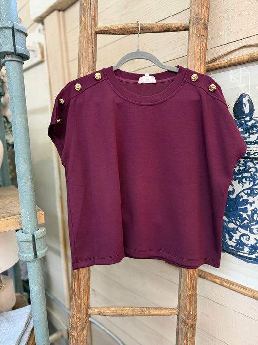 Shoulder Detail Top