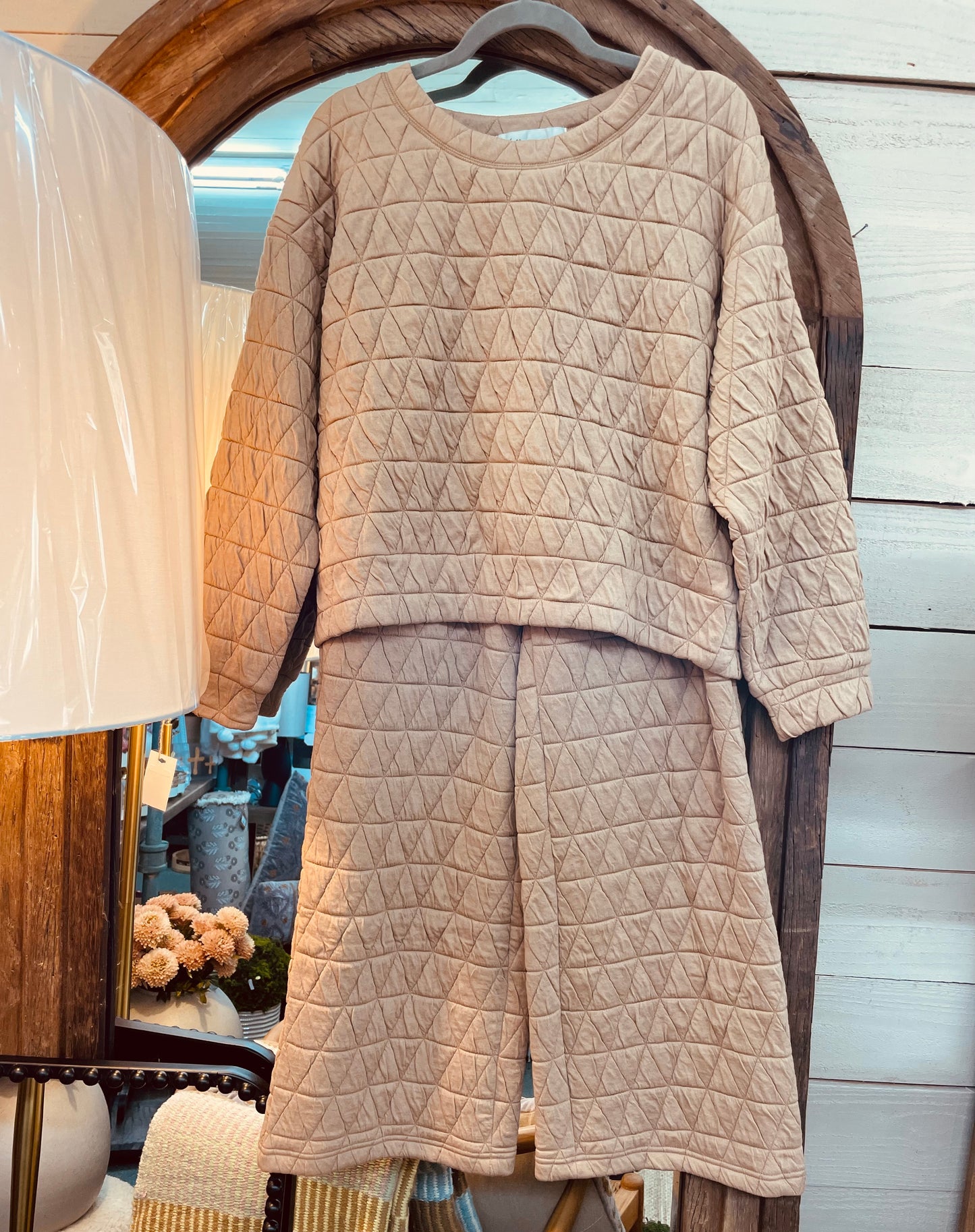 Quilted Flare Set