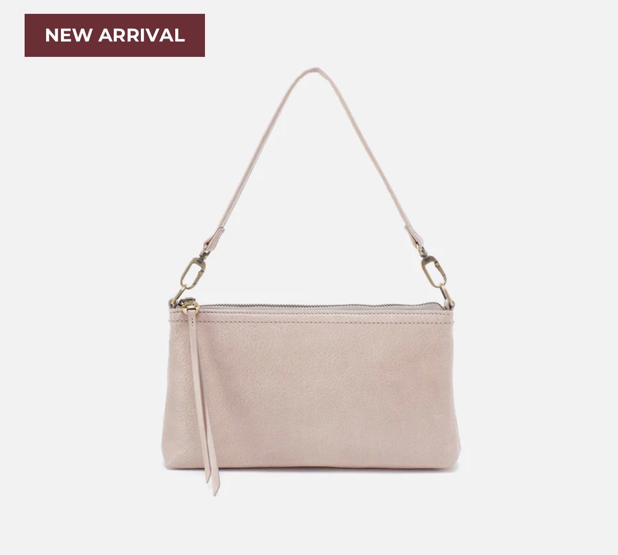 HOBO Darcy Crossbody - Stone Gloss
