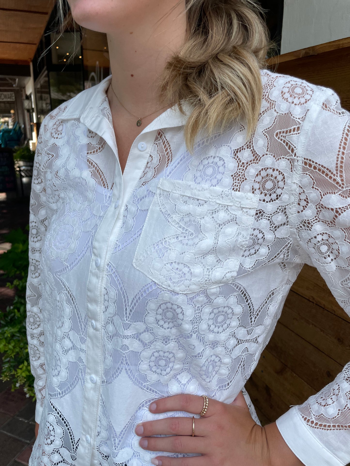 Lovely Lace Shirt