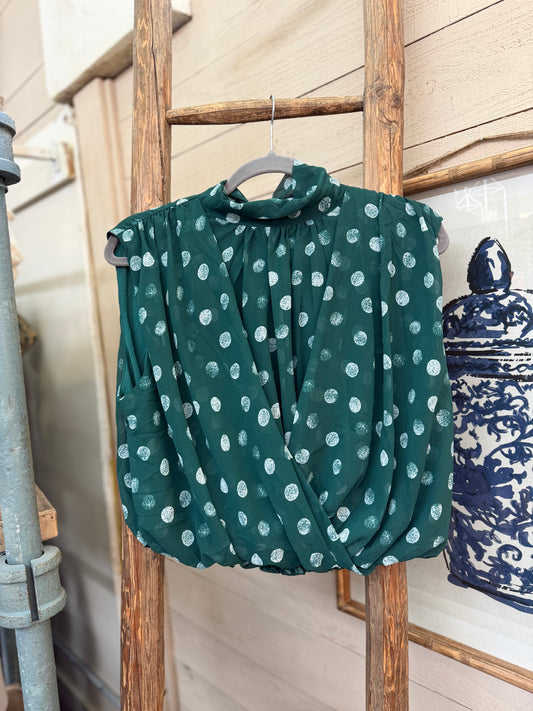 High Neck Blouse