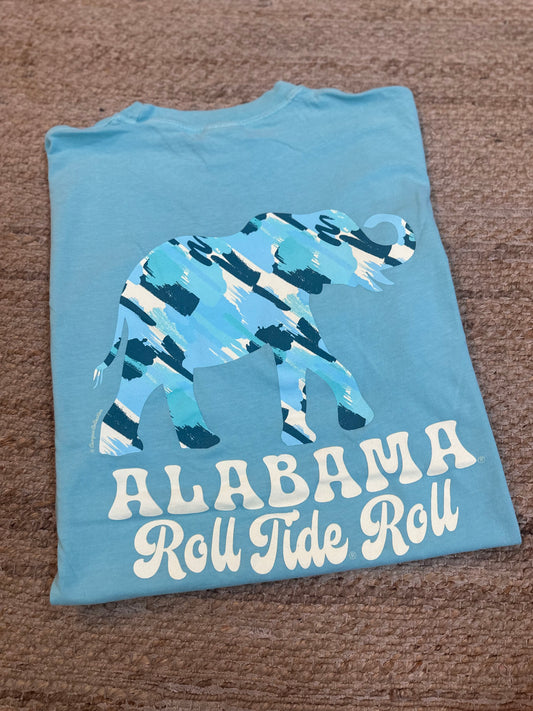 Alabama Brushstrokes Tee