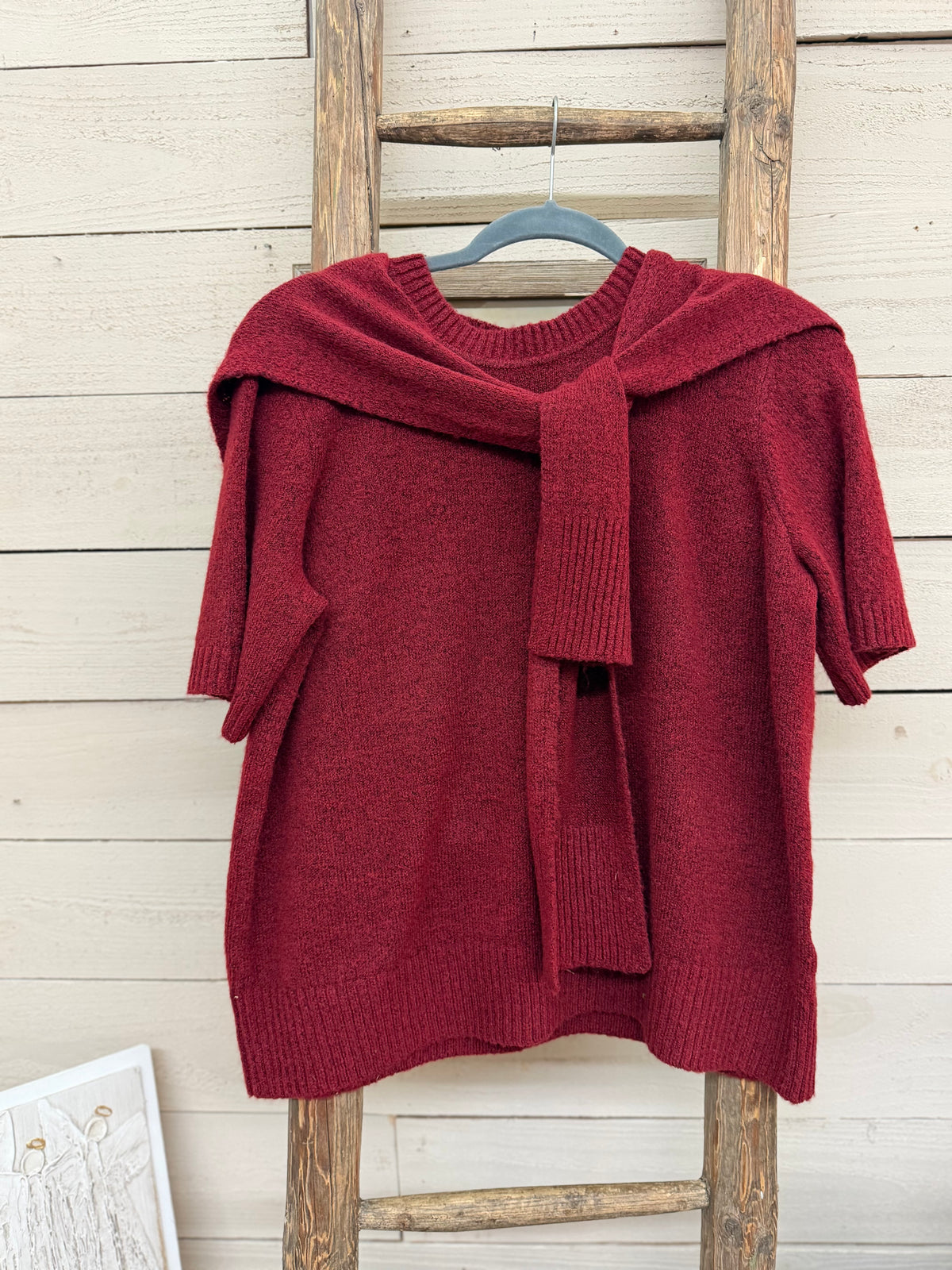 Combined Sleeve Sweater