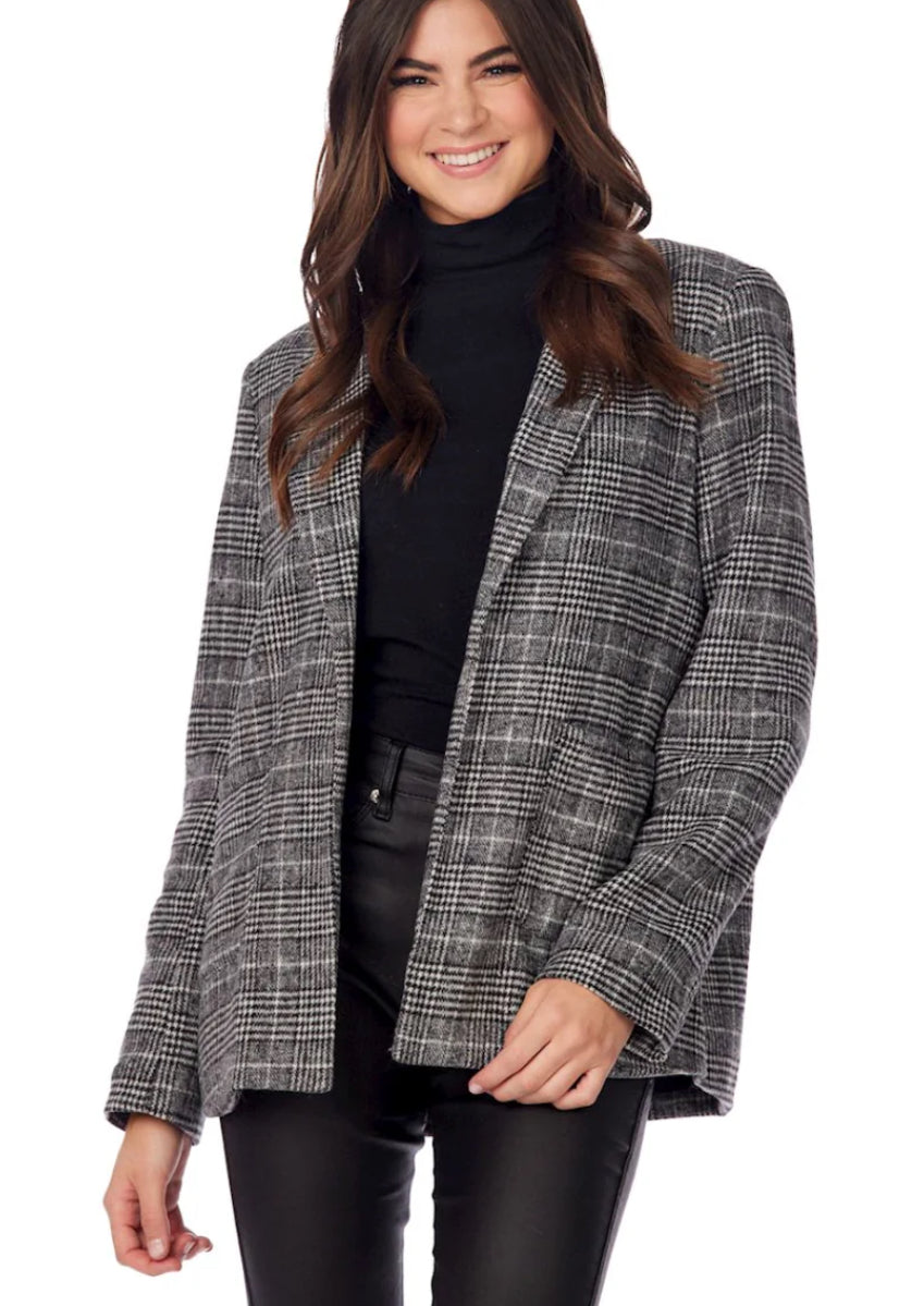 Bynes Plaid Blazer