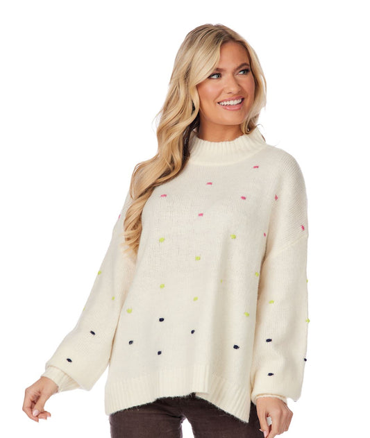 Novie Pom Pom Sweater