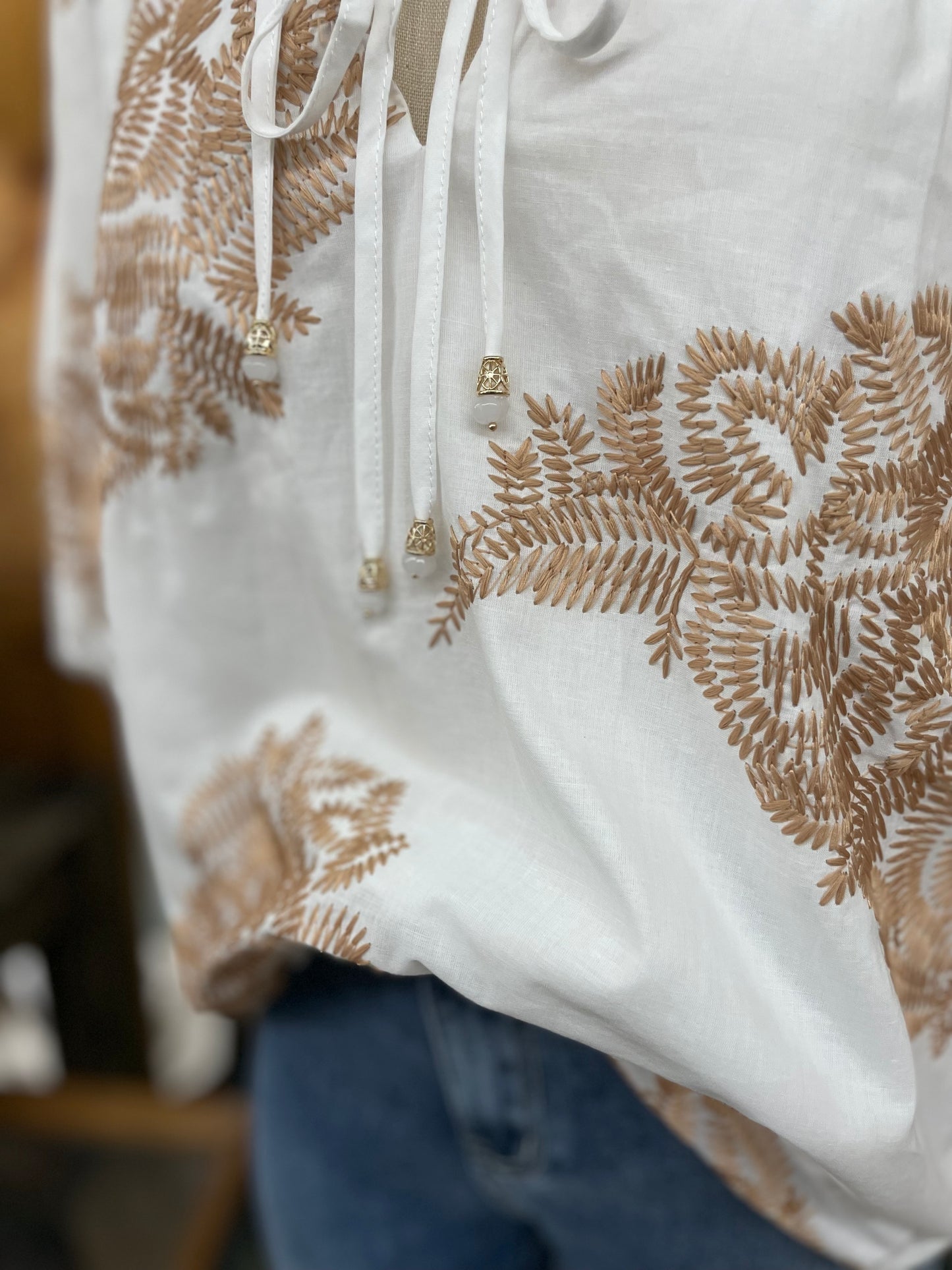 Lovely Lady Embroidered Top