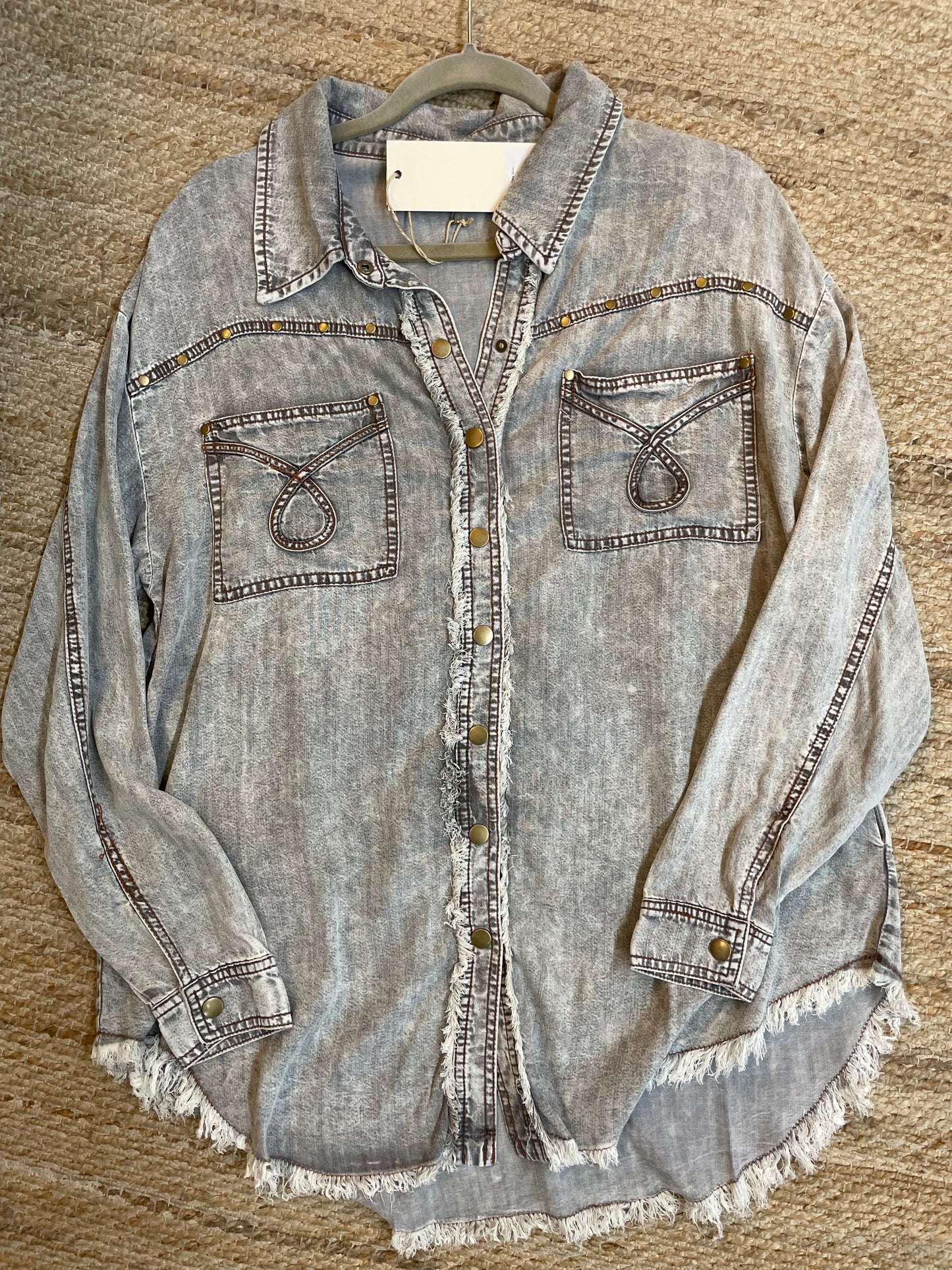 Western Wow Denim Shirt