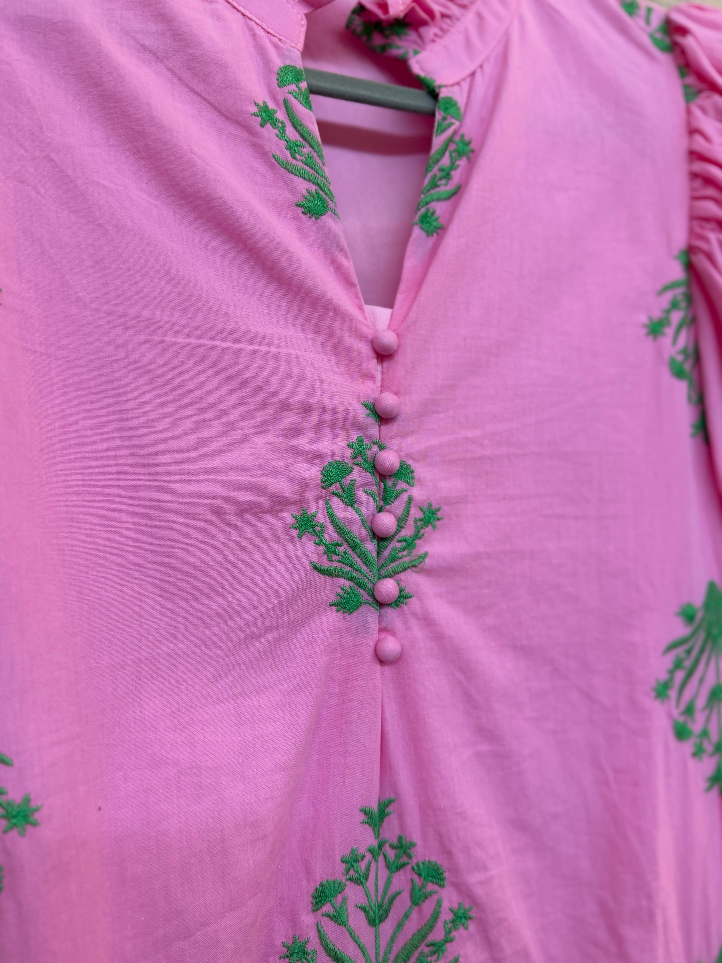 Embroid Maxi Dress