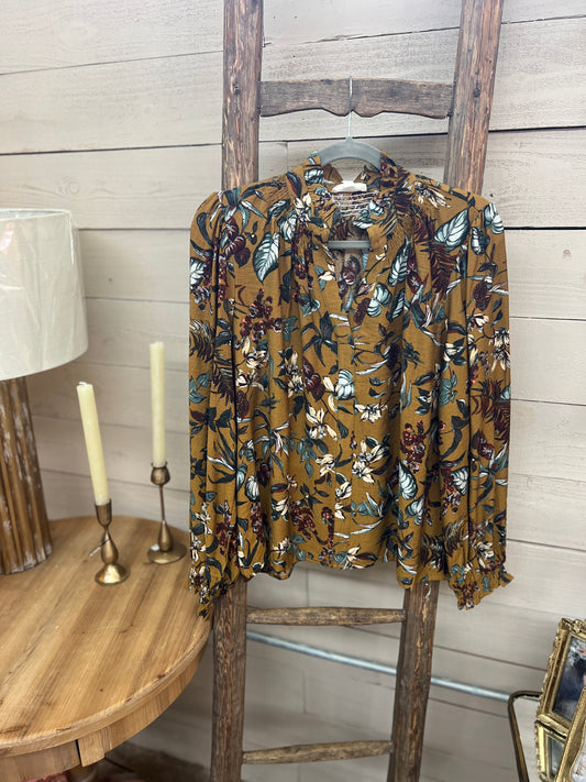 Floral Vine Blouse