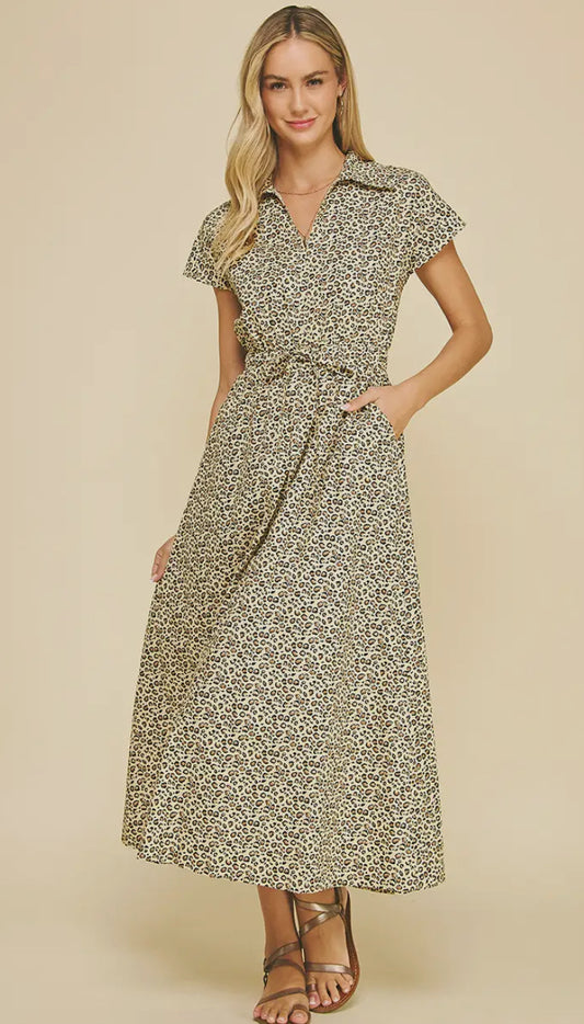 Leopard Maxi Dress