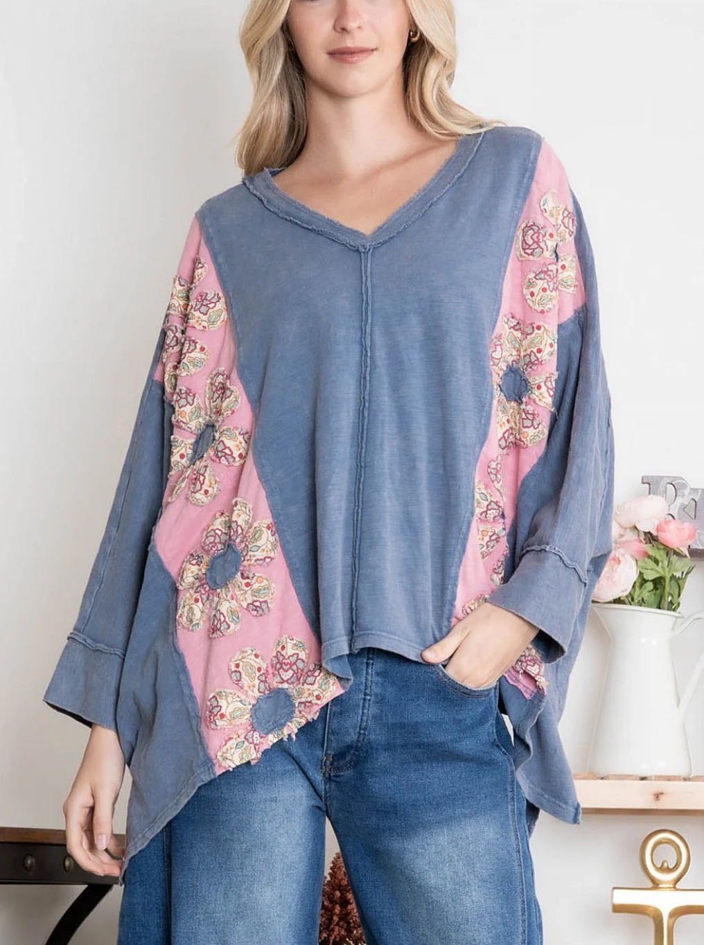 Floral Frenzy Top